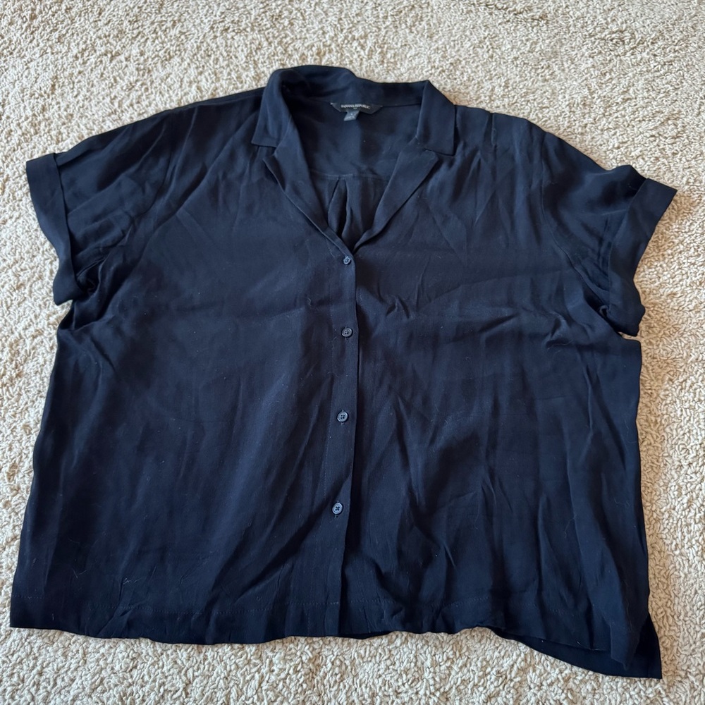 Banana Republic button blouse